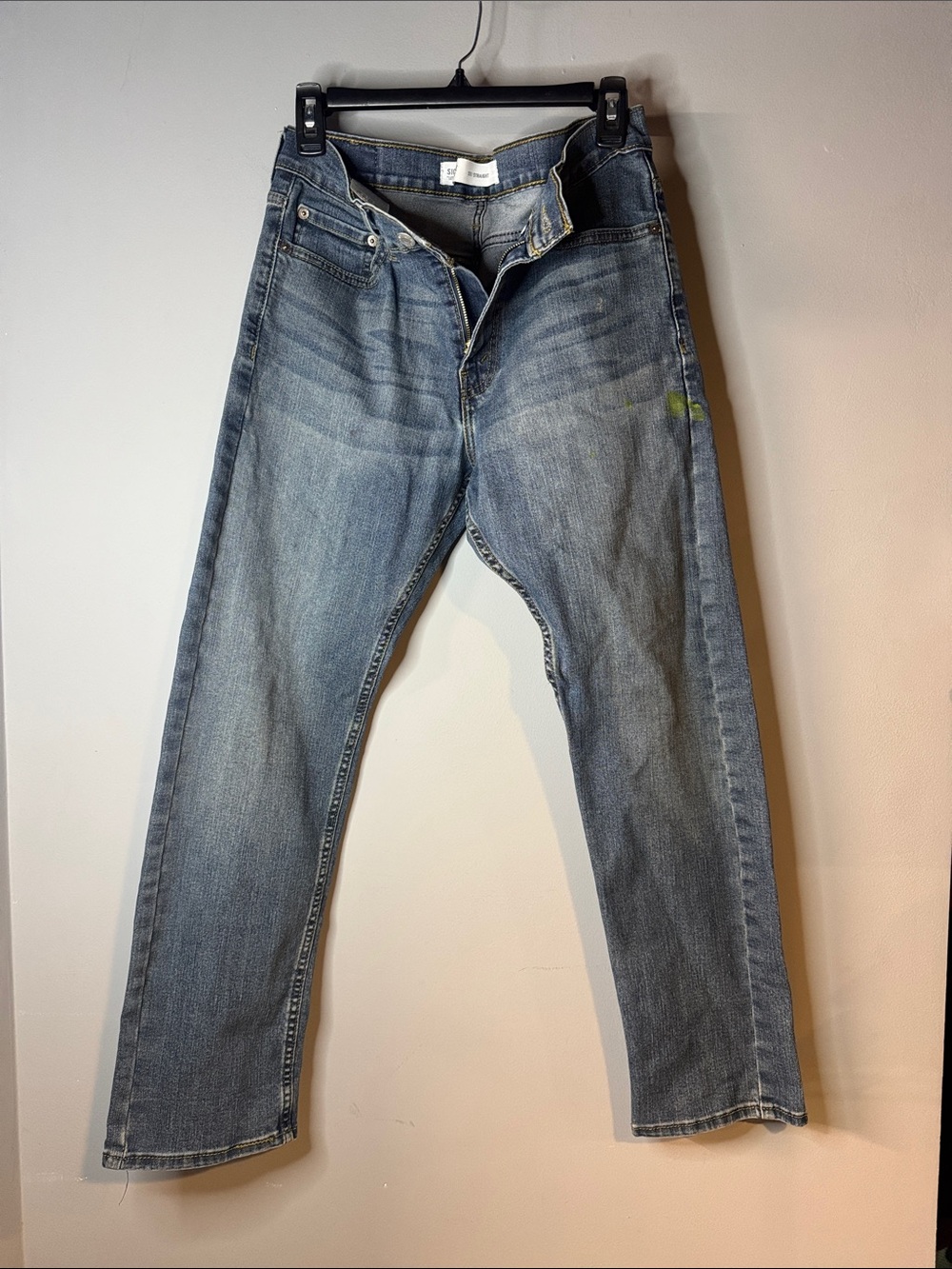 Levi’s S51 signature Men's Straight Fit Denim Jeans in Light Blue